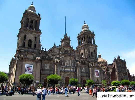 Metropolitan Cathedral of the Assumption of Mary description and photos - Mexico: Mexico City