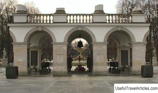 Tomb of the Unknown Soldier (Grob Nieznanego Zolnierza) description and photos - Poland: Warsaw