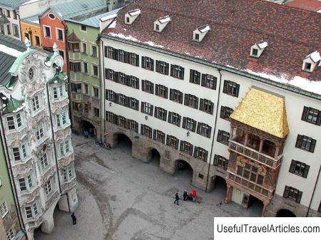 House with a golden roof (Goldenes Dachl) description and photos - Austria: Innsbruck