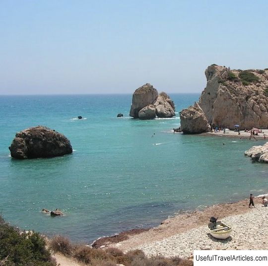 Aphrodite's birthplace (Petra Tou Romiou - Aphrodite's Rock) description and photos - Cyprus: Kouklia