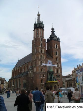 St. Mary's Cathedral (Kosciol Mariacki) description and photos - Poland: Krakow