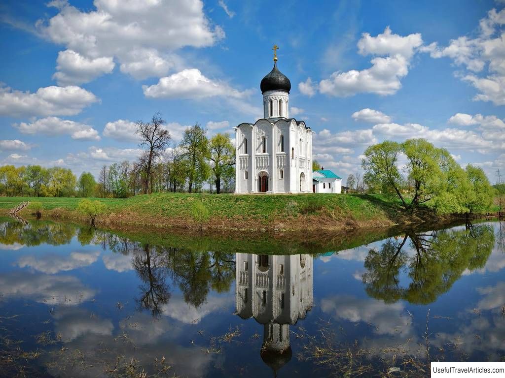 Church of the Intercession on the Nerl description and photos - Russia - Golden Ring: Bogolyubovo