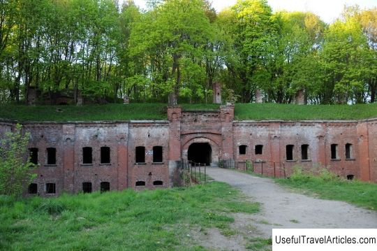 Fort # 3 description and photo - Russia - Baltic States: Kaliningrad