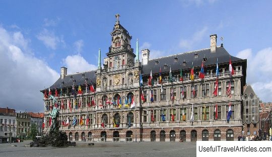 Antwerp Town Hall (Stadhuis van Antwerpen) description and photos - Belgium: Antwerp