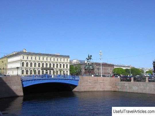 Blue Bridge description and photo - Russia - Saint Petersburg: Saint Petersburg