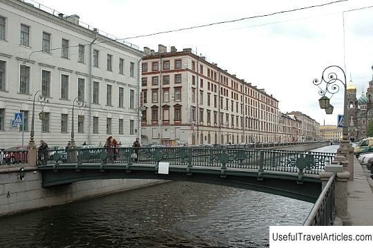 Italian pedestrian bridge description and photo - Russia - St. Petersburg: St. Petersburg