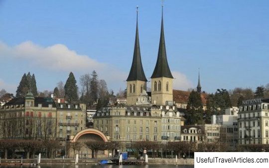Church of the Hofkirche (St. Leodegar im Hof) description and photos - Switzerland: Lucerne