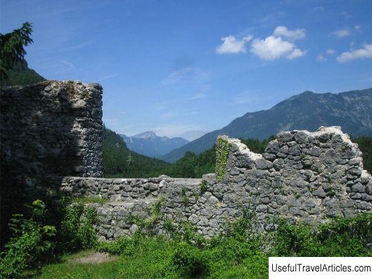 Ruins of the castle of Wildenstein (Burgruine Wildenstein) description and photos - Austria: Bad Ischl