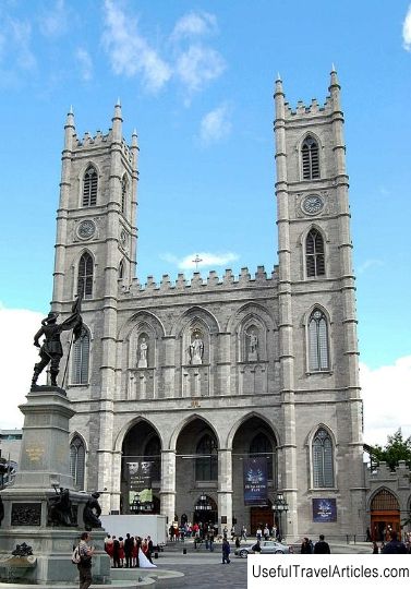 Basilique Notre-Dame de Montreal description and photos - Canada: Montreal