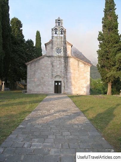 Church of St. Nicholas (Crkva Svetog Nikole) description and photos - Montenegro: Bar