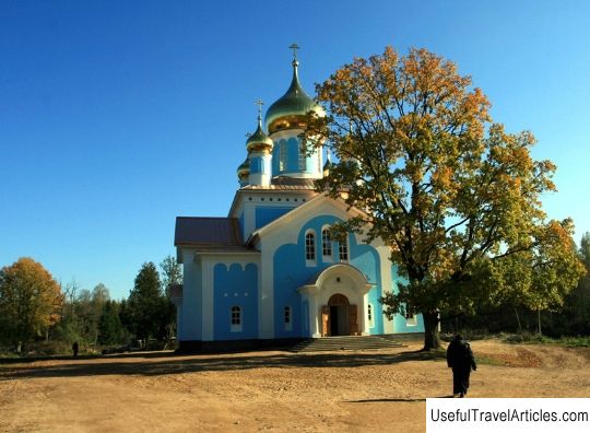 Church of the Annunciation of the Most Holy Theotokos in Nikandrova Hermitage description and photos - Russia - North-West: Pskov Region