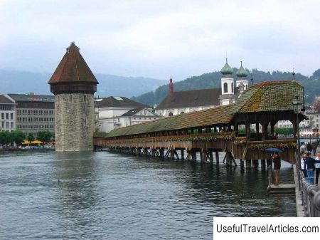 Bridge Kapellbruecke description and photos - Switzerland: Lucerne