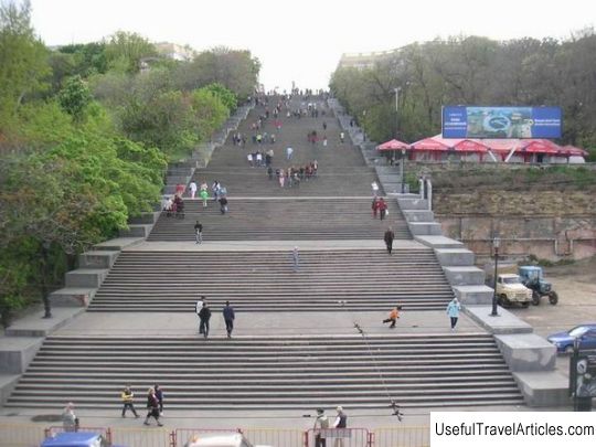 Potemkin Stairs description and photo - Ukraine: Odessa