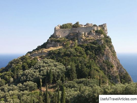 Fortress Angelokastro (Angelokastro) description and photos - Greece: Corfu Island