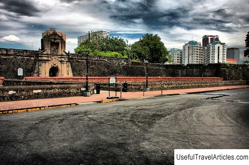 Fort Santiago description and photos - Philippines: Manila