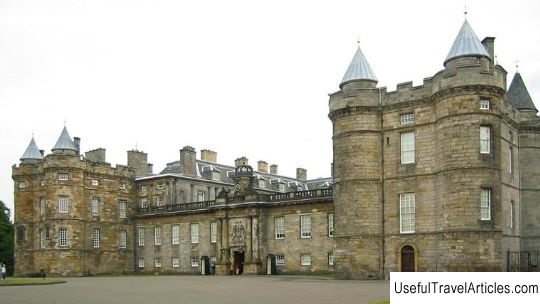 Holyrood Palace description and photos - Great Britain: Edinburgh