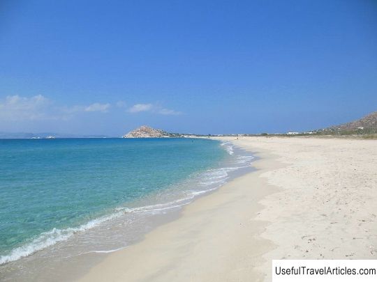 Kastraki beach description and photos - Greece: Naxos Island