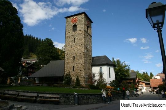 Adelboden Church (Dorfkirche Adelboden) description and photos - Switzerland: Adelboden