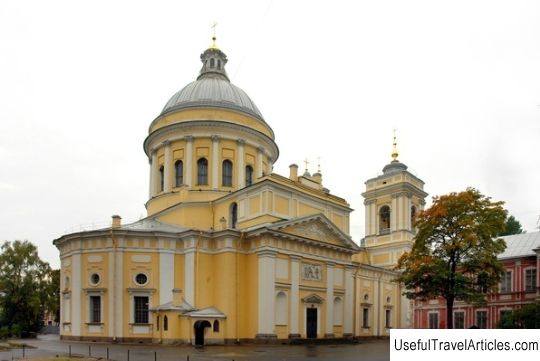Trinity Cathedral of the Alexander Nevsky Lavra description and photos - Russia - St. Petersburg: St. Petersburg