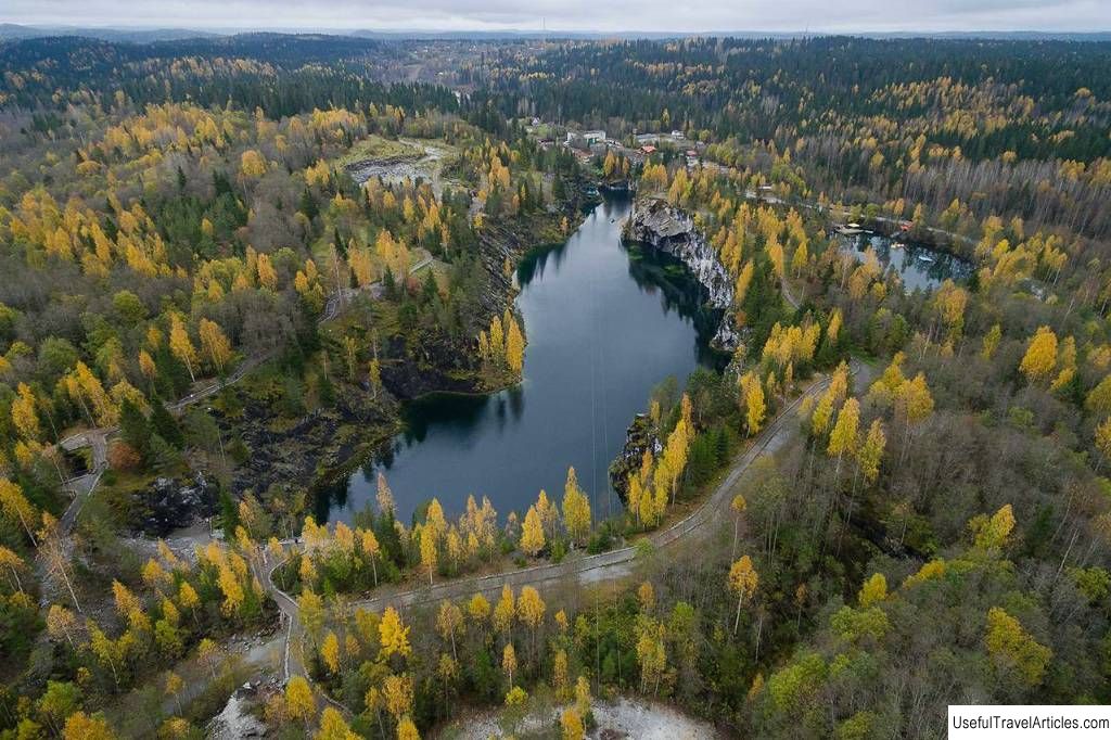 Mountain Park ”Ruskeala” description and photo - Russia - Karelia: Sortavalsky district