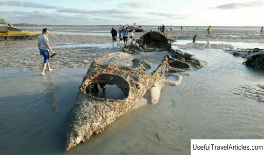 Dutch Flying Boat wrecks description and photos - Australia: Broome