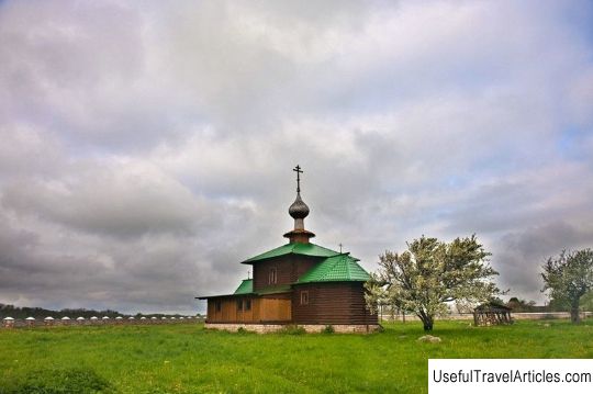 Church of the Iberian Icon of the Mother of God in Zakhnovo description and photo - Russia - North-West: Izborsk