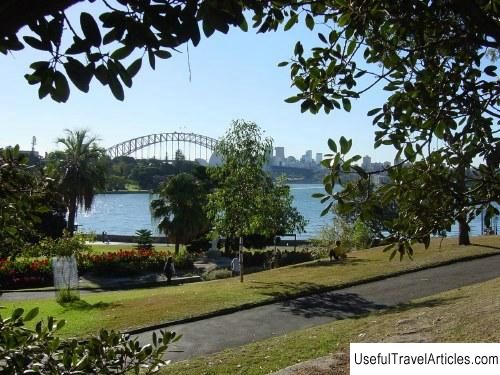 The Royal Botanic Gardens description and photos - Australia: Sydney