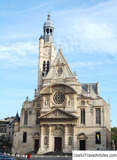 Church of Saint-Etienne-du-Mont (Eglise Saint-Etienne-du-Mont) description and photos - France: Paris