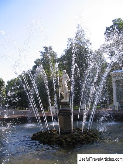 Fountains ”Adam” and ”Eve” description and photos - Russia - St. Petersburg: Peterhof