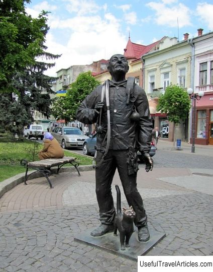 Monument to the chimney sweep description and photo - Ukraine: Mukachevo