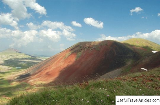 Azhdahak volcano description and photo - Armenia