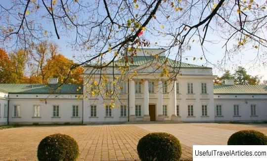 Belweder Palace (Belweder) description and photos - Poland: Warsaw