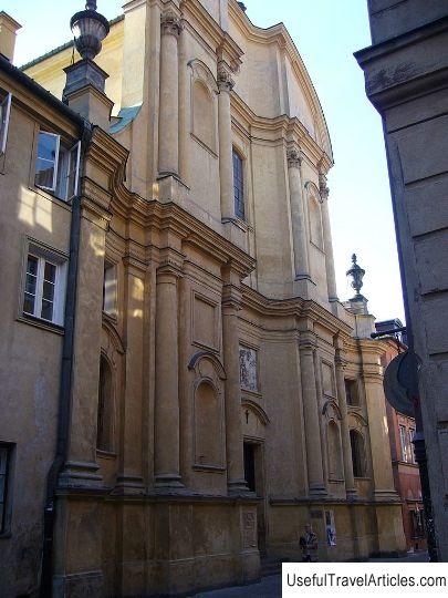 St. Martin's Church (Kosciol sw. Marcina) description and photos - Poland: Warsaw