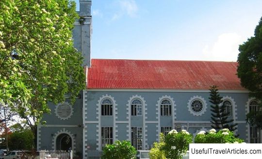 The St. Mary's Anglican Church description and photos - Barbados: Bridgetown