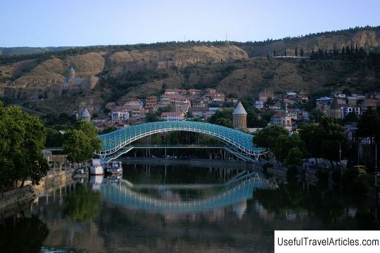 Bridge of Peace description and photos - Georgia: Tbilisi