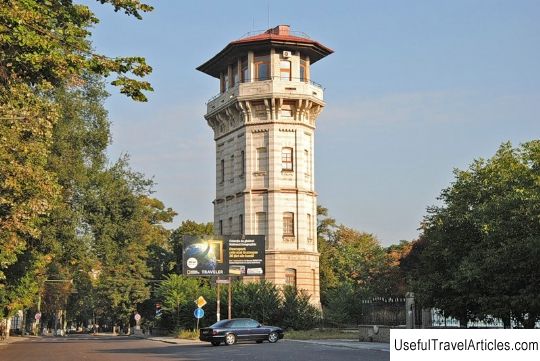 Water tower description and photos - Moldova: Chisinau