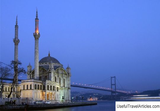 Ortakoy Camii Mosque description and photos - Turkey: Istanbul