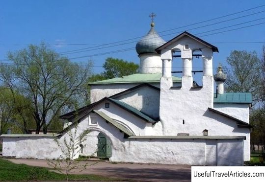 Church of the Image of Jesus Christ Not Made by Hands description and photo - Russia - North-West: Pskov