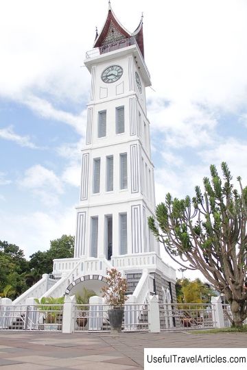 Clock tower Jam Gadang (Jam Gadang) description and photos - Indonesia: Sumatra Island