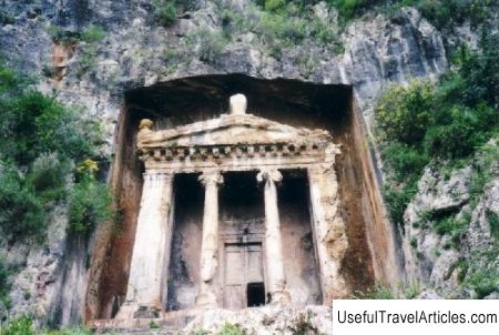 Lycian tombs (Lician tombs) description and photos - Turkey: Fethiye