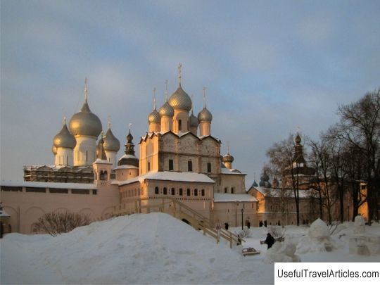 Resurrection Church of the Rostov Kremlin description and photos - Russia - Golden Ring: Rostov the Great