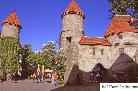 The city walls and towers description and photos - Estonia: Tallinn
