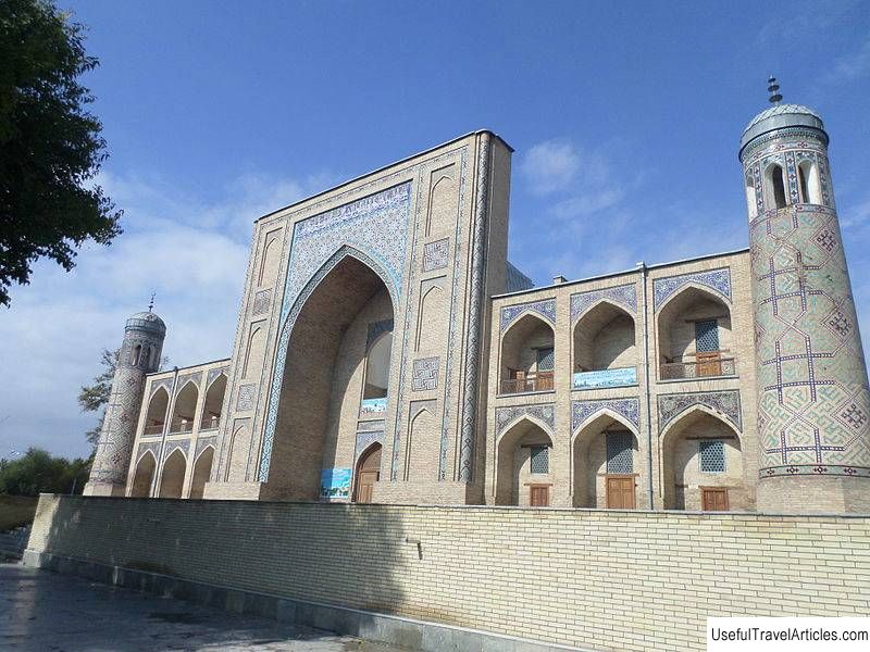 Madrasah Kukeldash description and photo - Uzbekistan: Tashkent