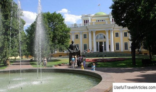 Gomel palace and park ensemble description and photos - Belarus: Gomel