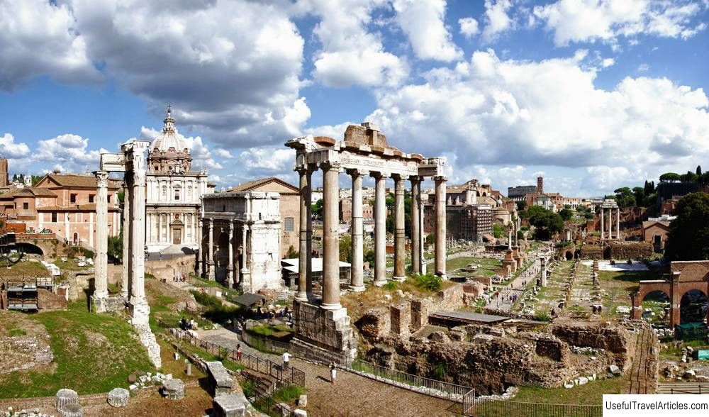 Roman Forum (Foro Romano) description and photos - Italy: Rome