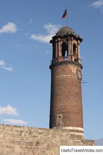 Minaret Tepsi (Clock Tower) description and photos - Turkey: Erzurum