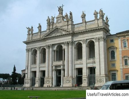 Basilica di San Giovanni in Laterano description and photos - Italy: Rome