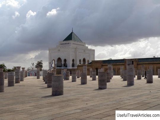 Mausoleum of Mohammed V description and photos - Morocco: Rabat