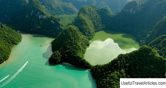 Pregnant Maiden Lake description and photos - Malaysia: Langkawi Island
