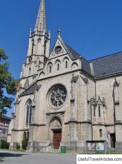 Parish Church of the Savior (Pfarrkirche hl. Erloeser) description and photos - Austria: Bad Hull